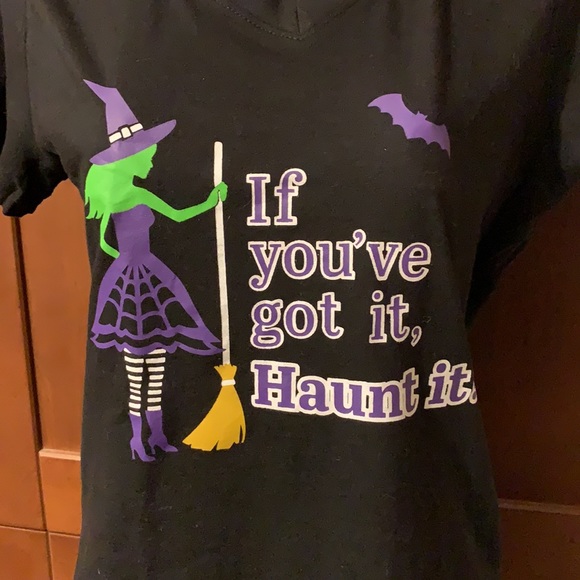 Flaunt it tshirt haunt it - Picture 2 of 3